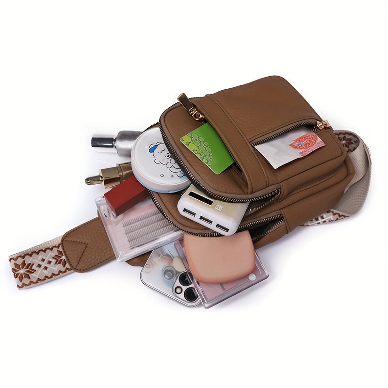 Luna Leather Crossbody Bag