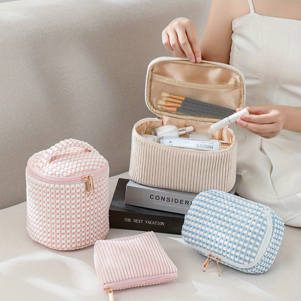 Bloomy Cosmetic Bag Set (4PC)
