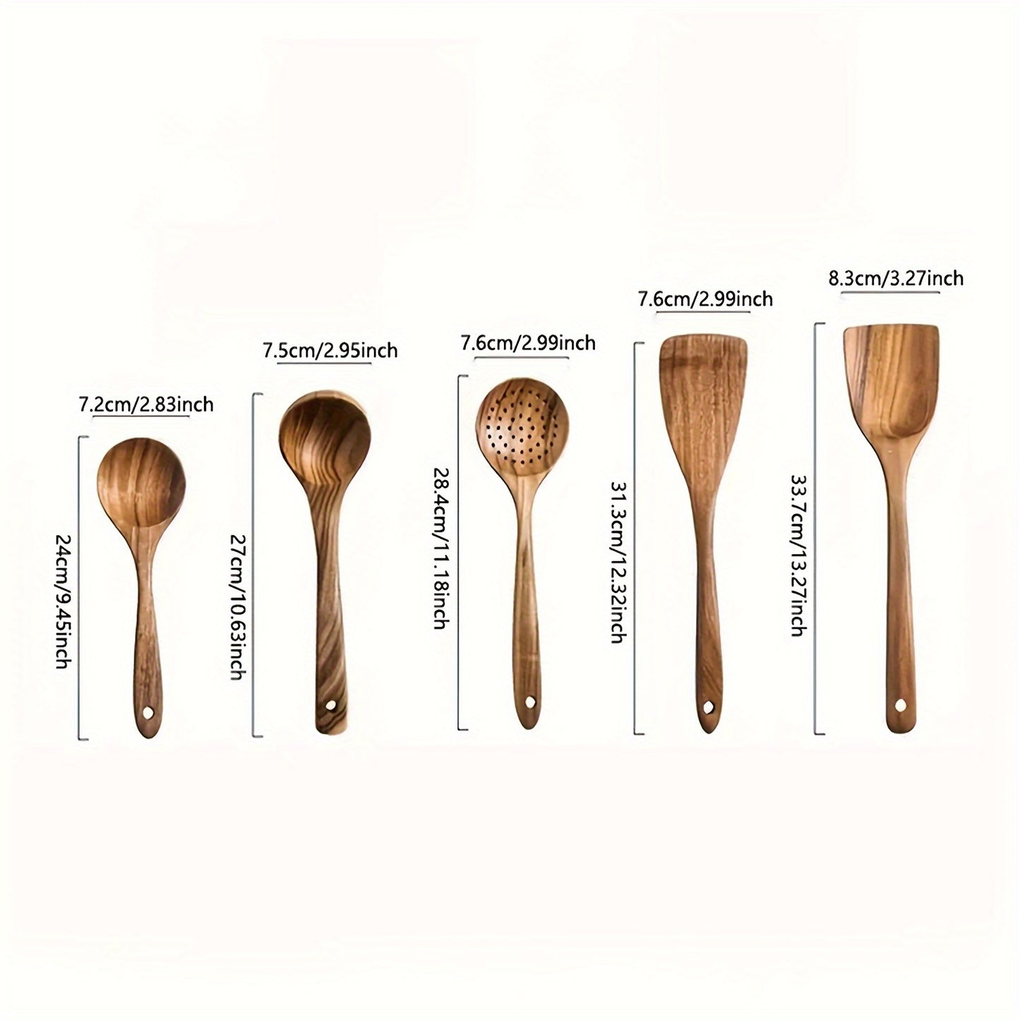 WillowRoot Natural Wooden Kitchen Set