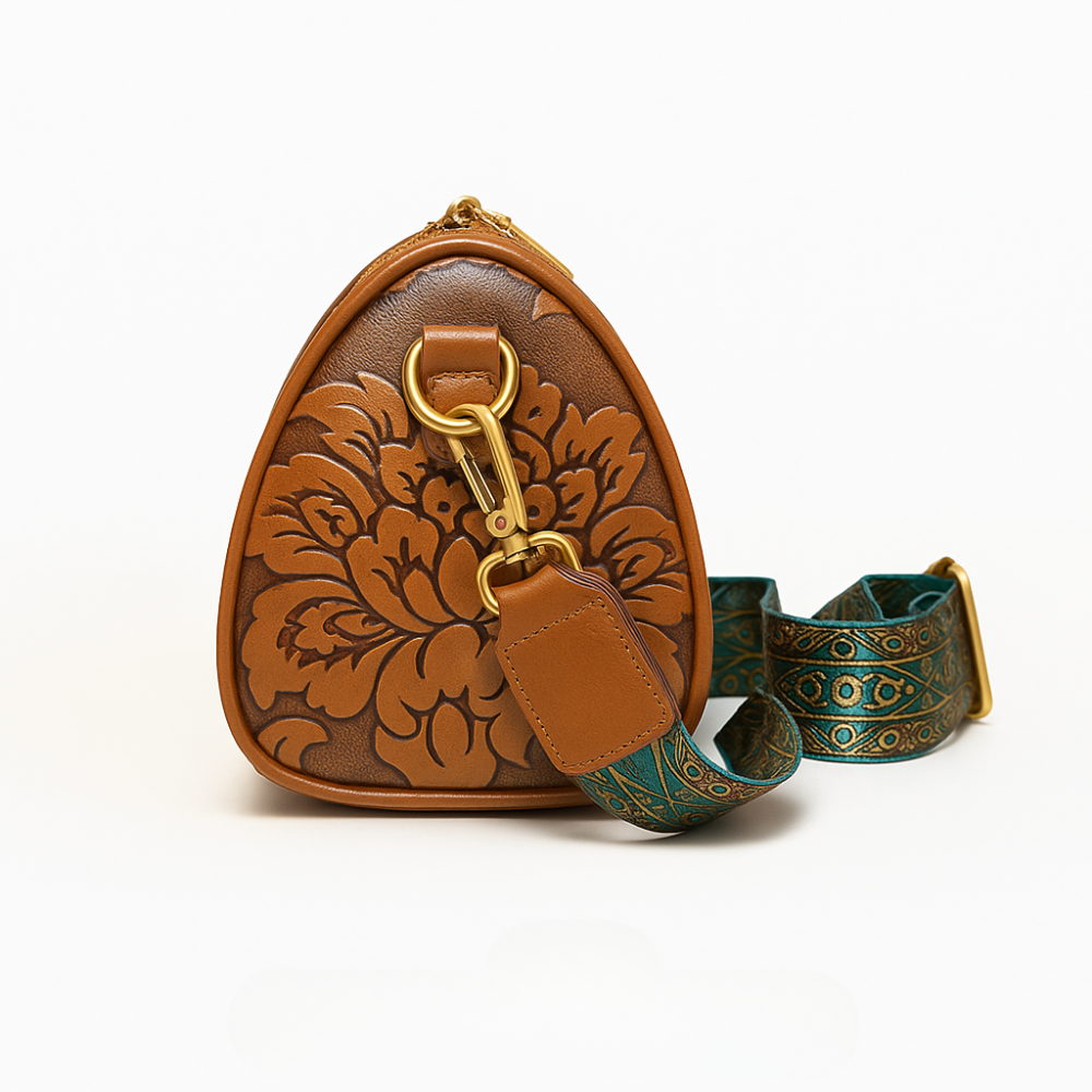 Monroe Bloom Barrel Bag