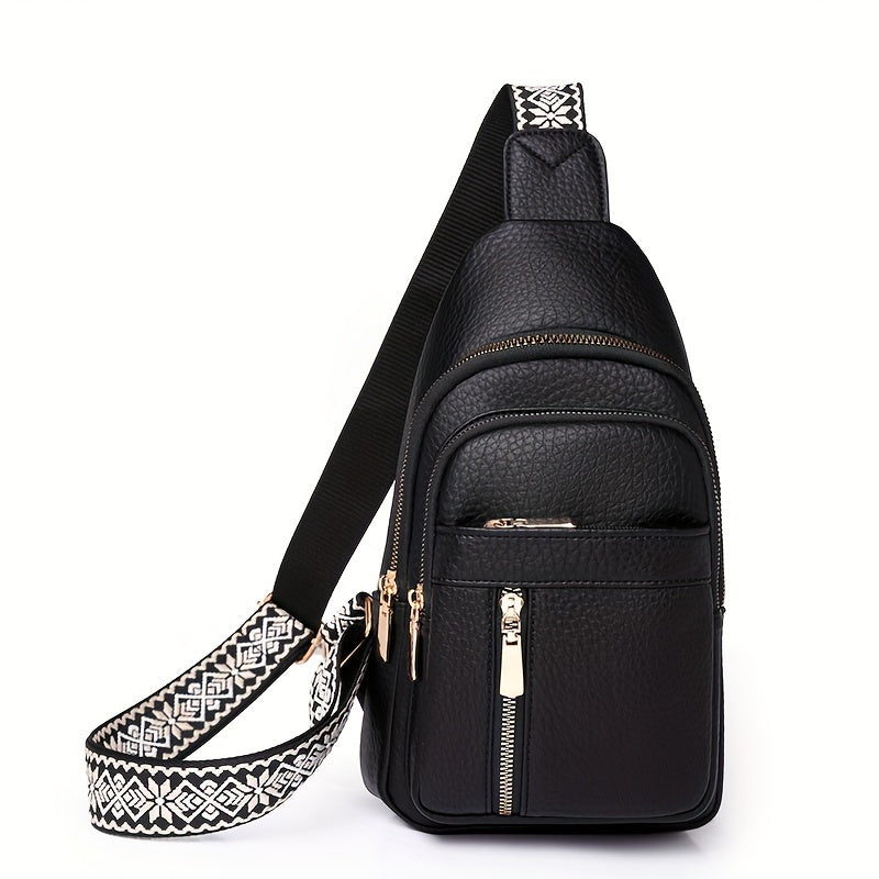 Luna Leather Crossbody Bag