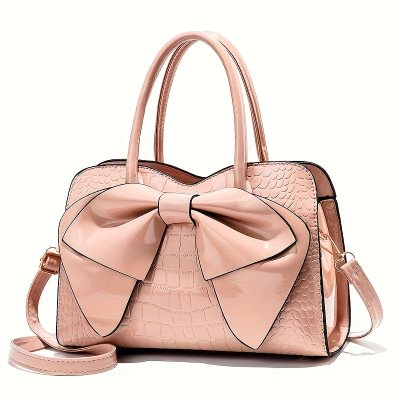 Bellamy Bow Leather Handbag