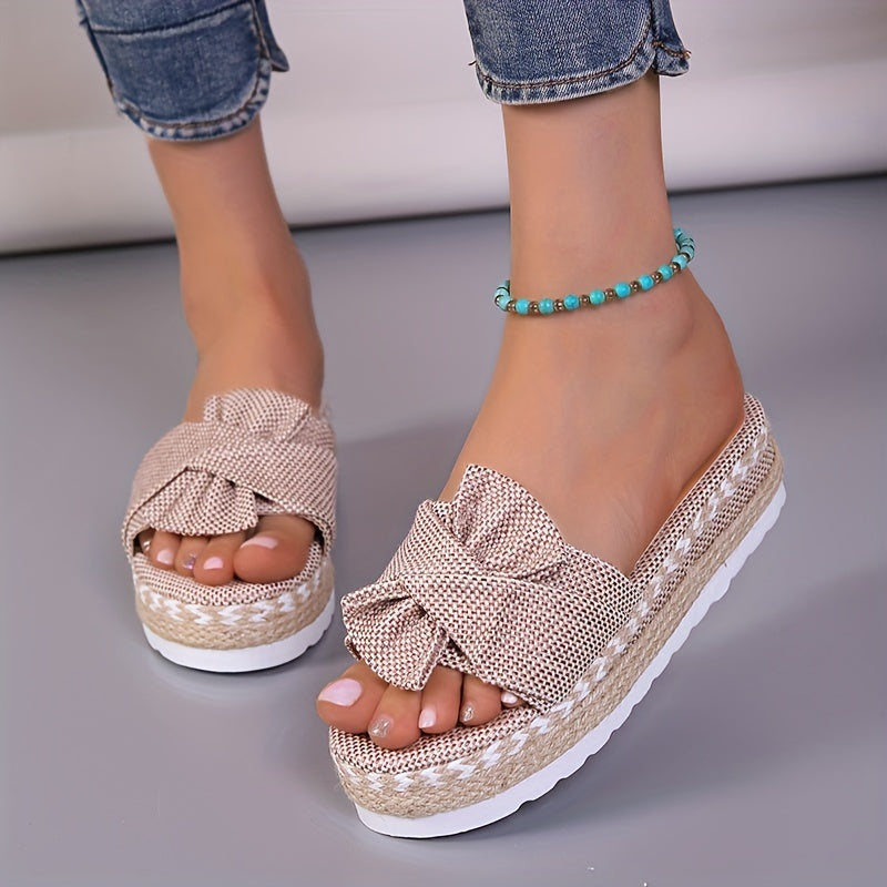 Bow Bliss Comfort Sandals
