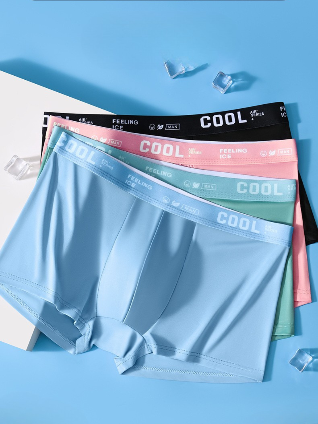 FrostFlex Silk Boxer Briefs (4 Pack)