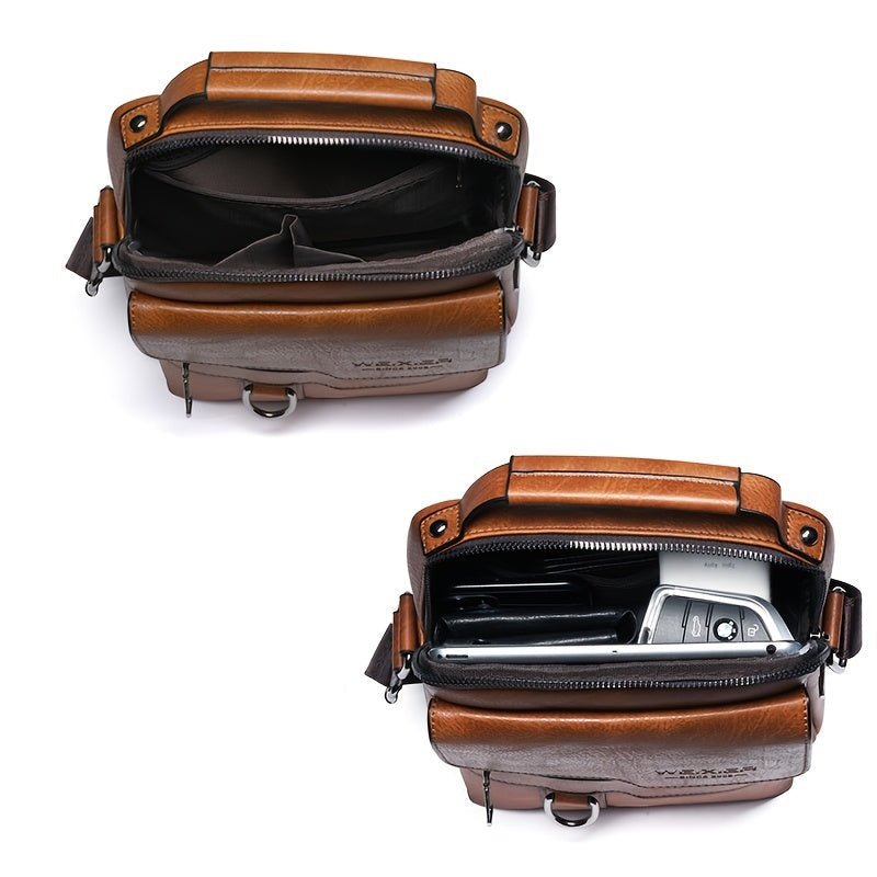 WEIXIER Premium Leather Shoulder Bag
