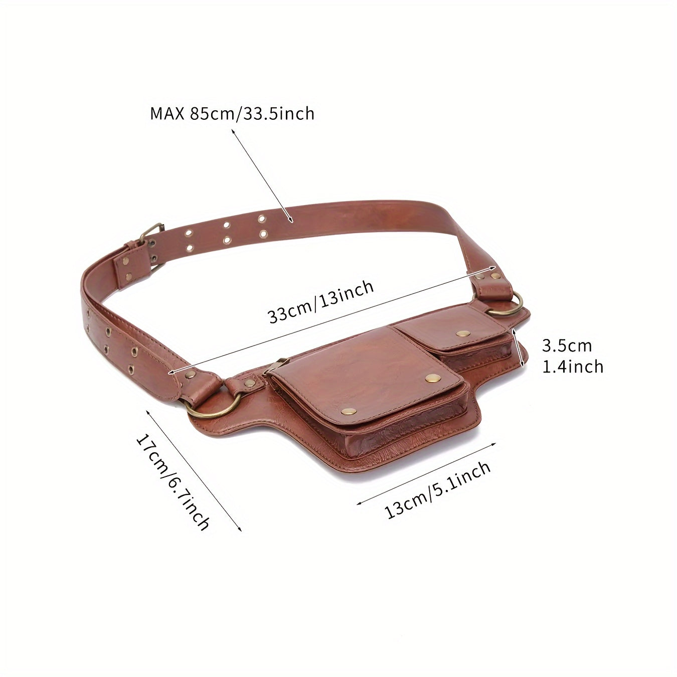Ridgeway Vintage Saddle Belt Bag
