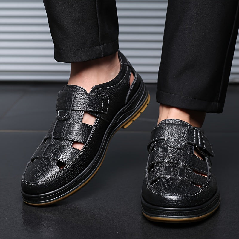 Ellis Tumbled Leather Sandals