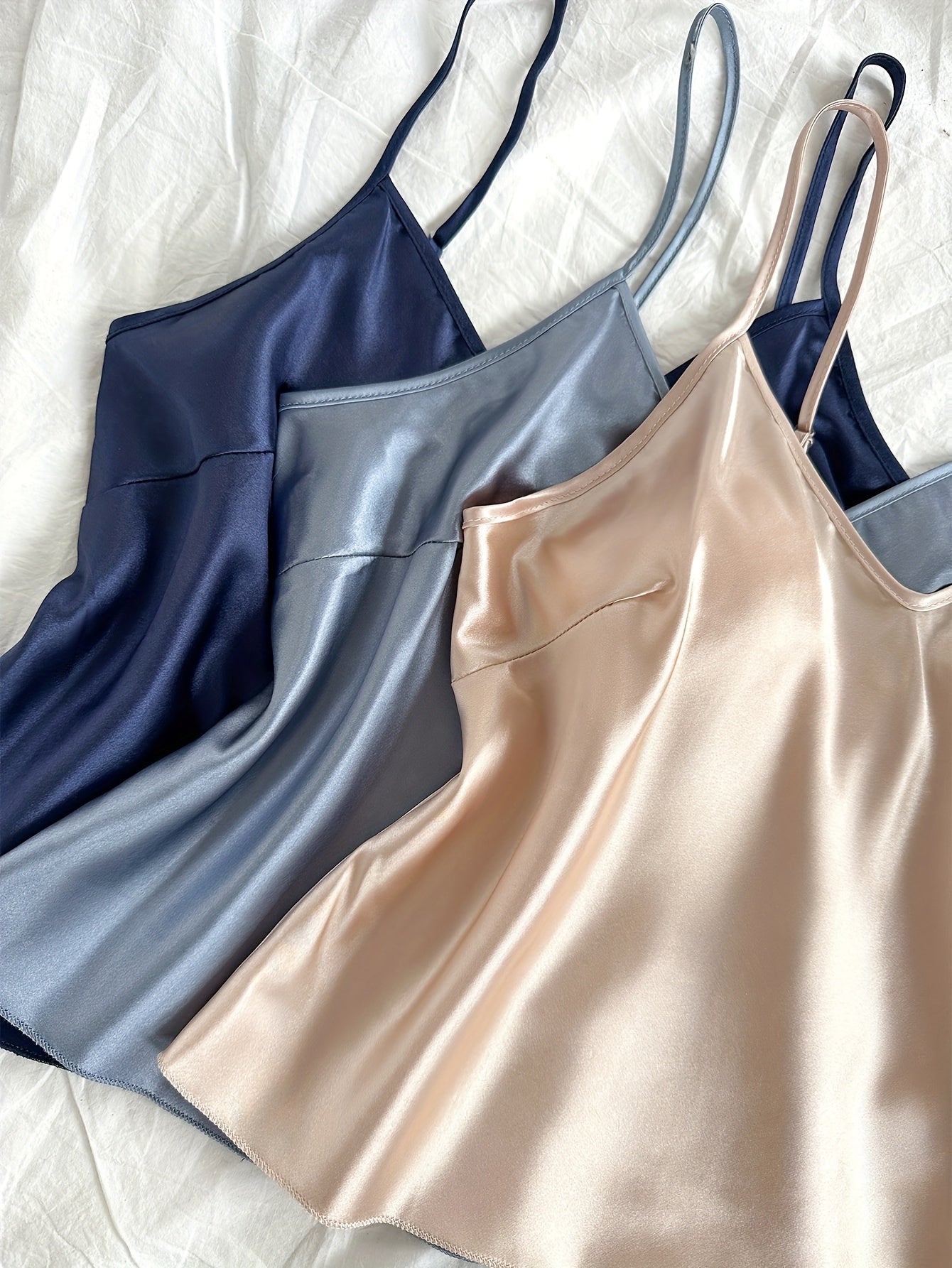 Satin Serenity 2-Piece Pajama Set (6pcs)