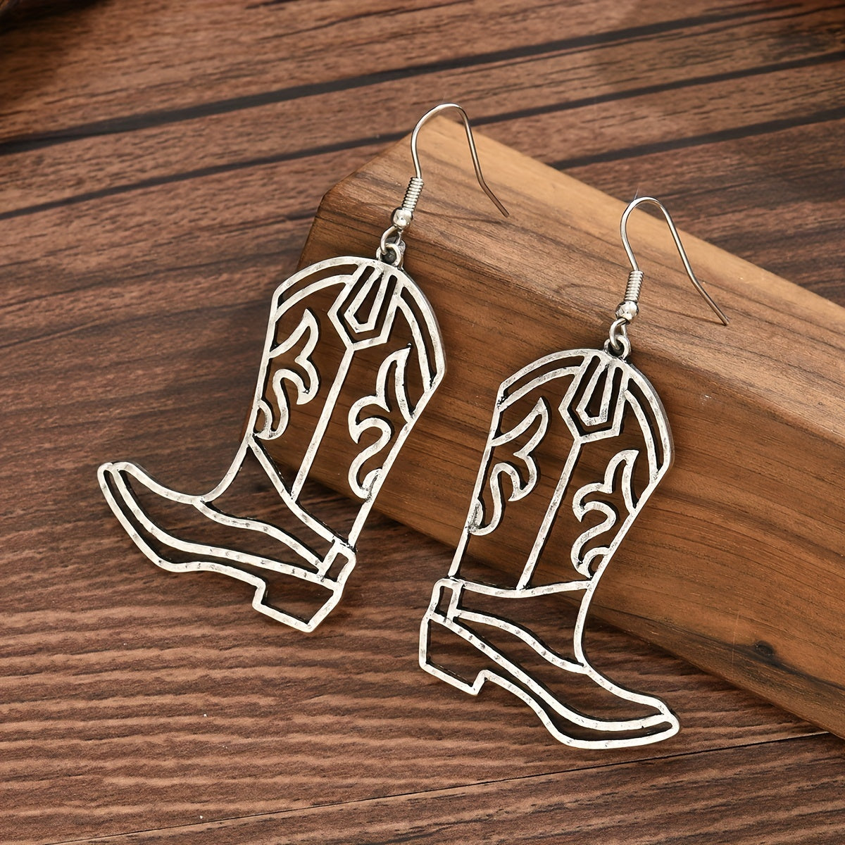 Cowgirl Rodeo Boot Earrings
