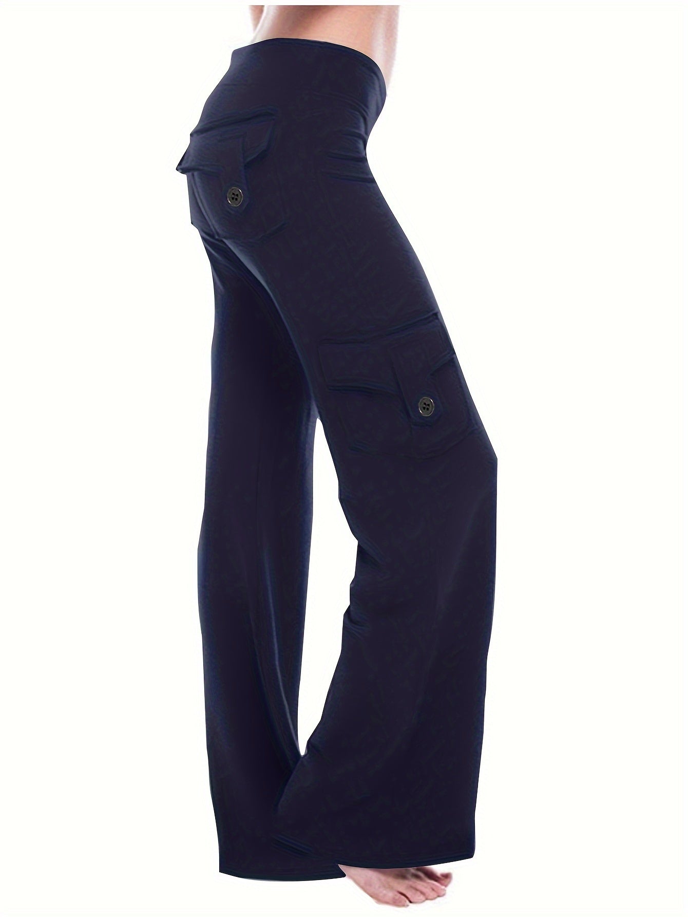 Luna Wide-Leg Cargo Leggings