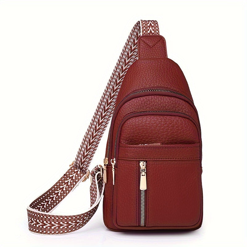 Luna Leather Crossbody Bag