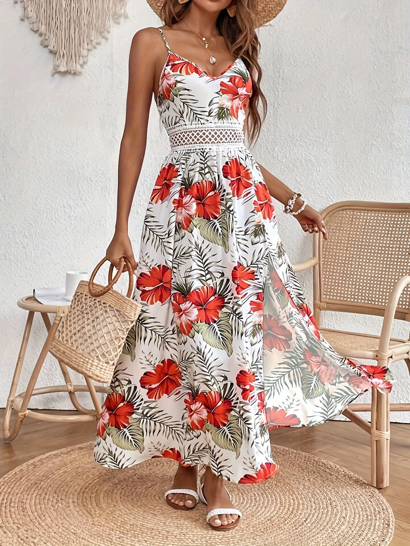 Hibiscus Haven Resort Dress