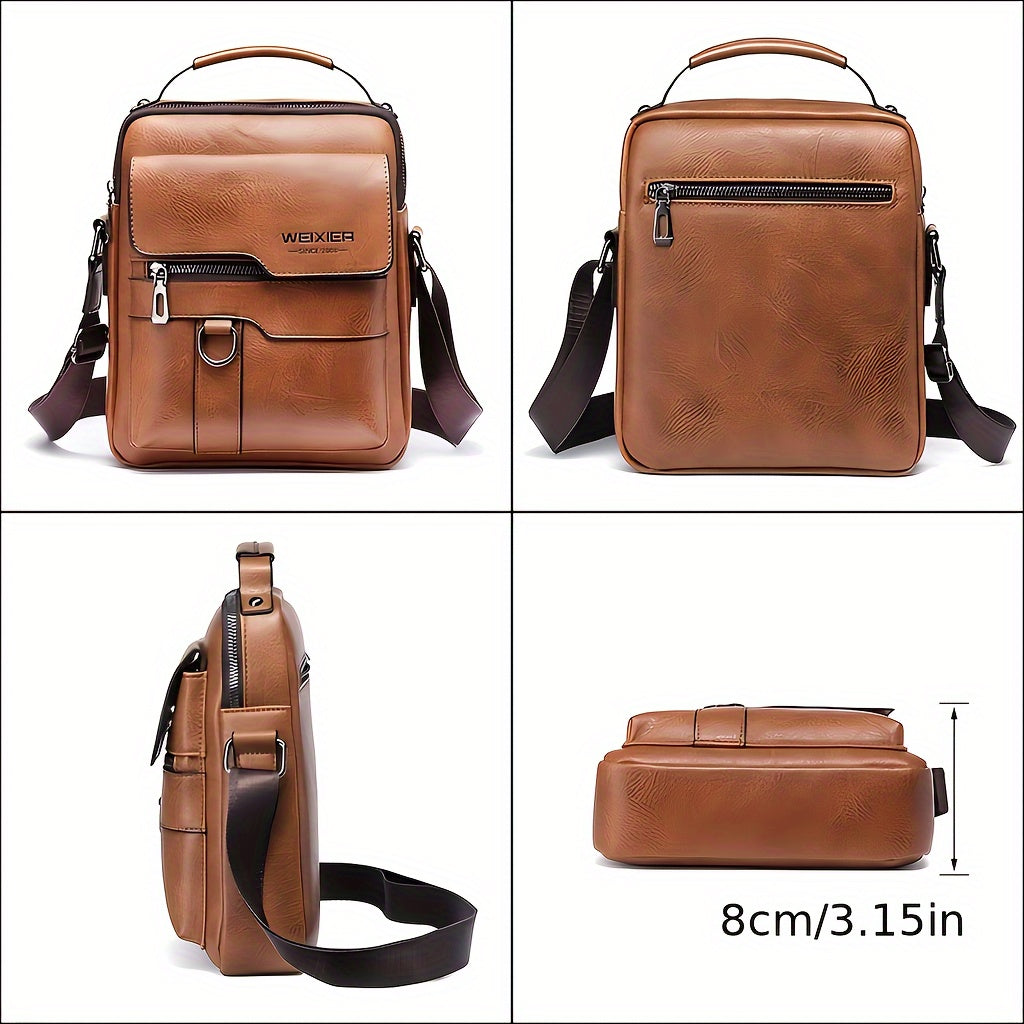 WEIXIER Premium Leather Shoulder Bag