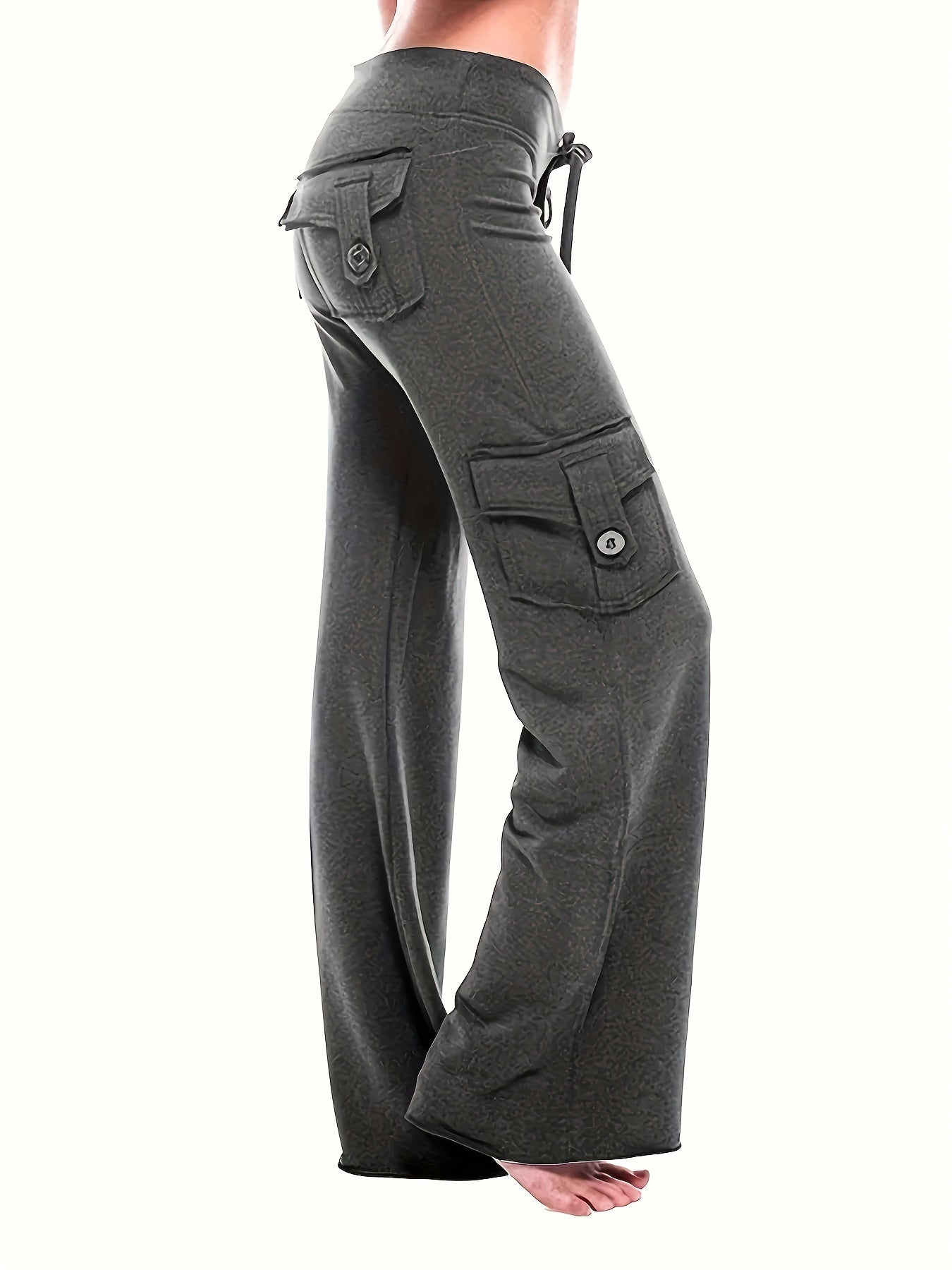 Luna Wide-Leg Cargo Leggings