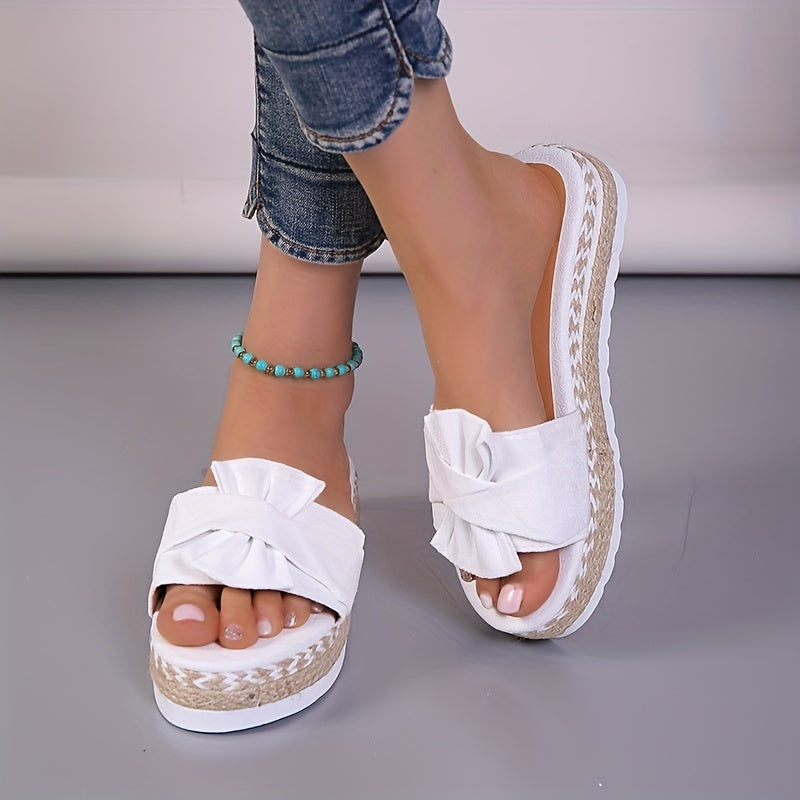 Bow Bliss Comfort Sandals
