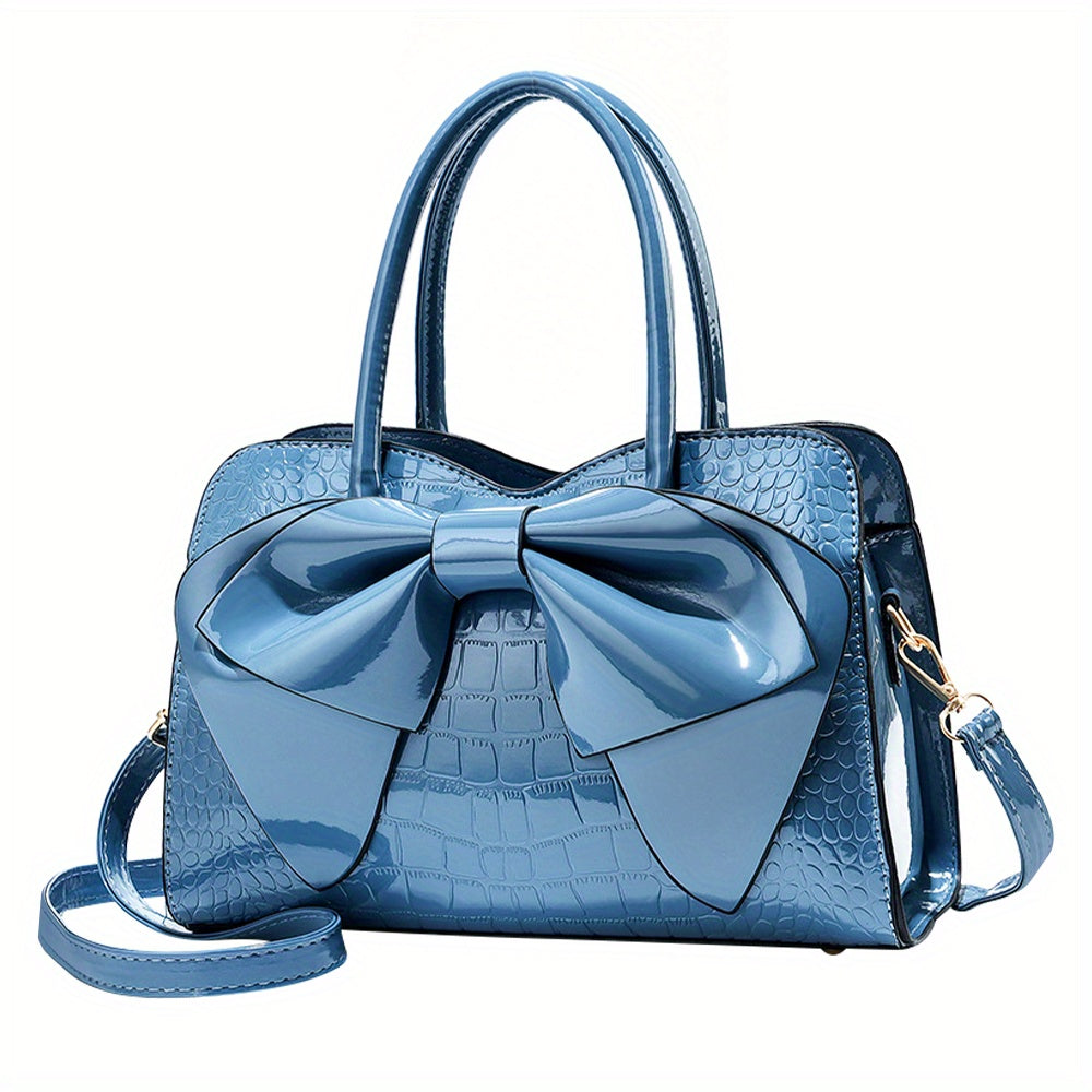 Bellamy Bow Leather Handbag