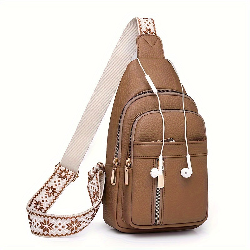 Luna Leather Crossbody Bag