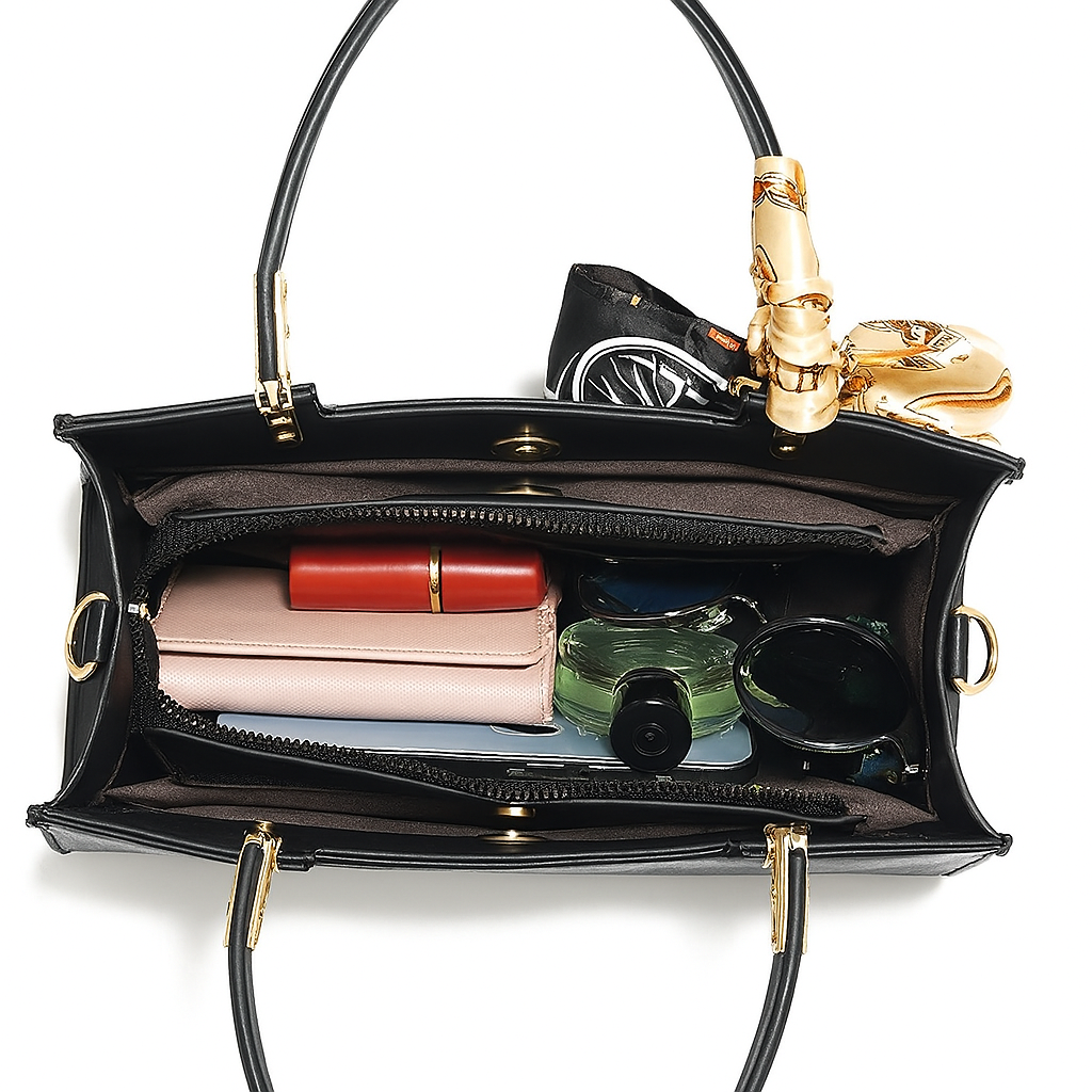 Verona Floral Stitch Handbag