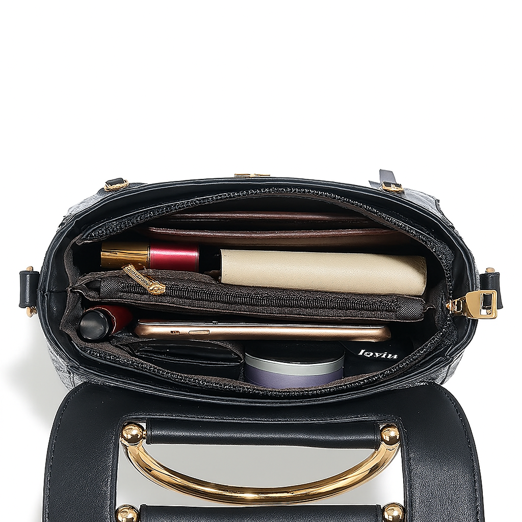 Celestine Swan Charm Purse