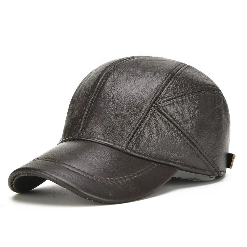 Sterling Leather Adjustable Hat