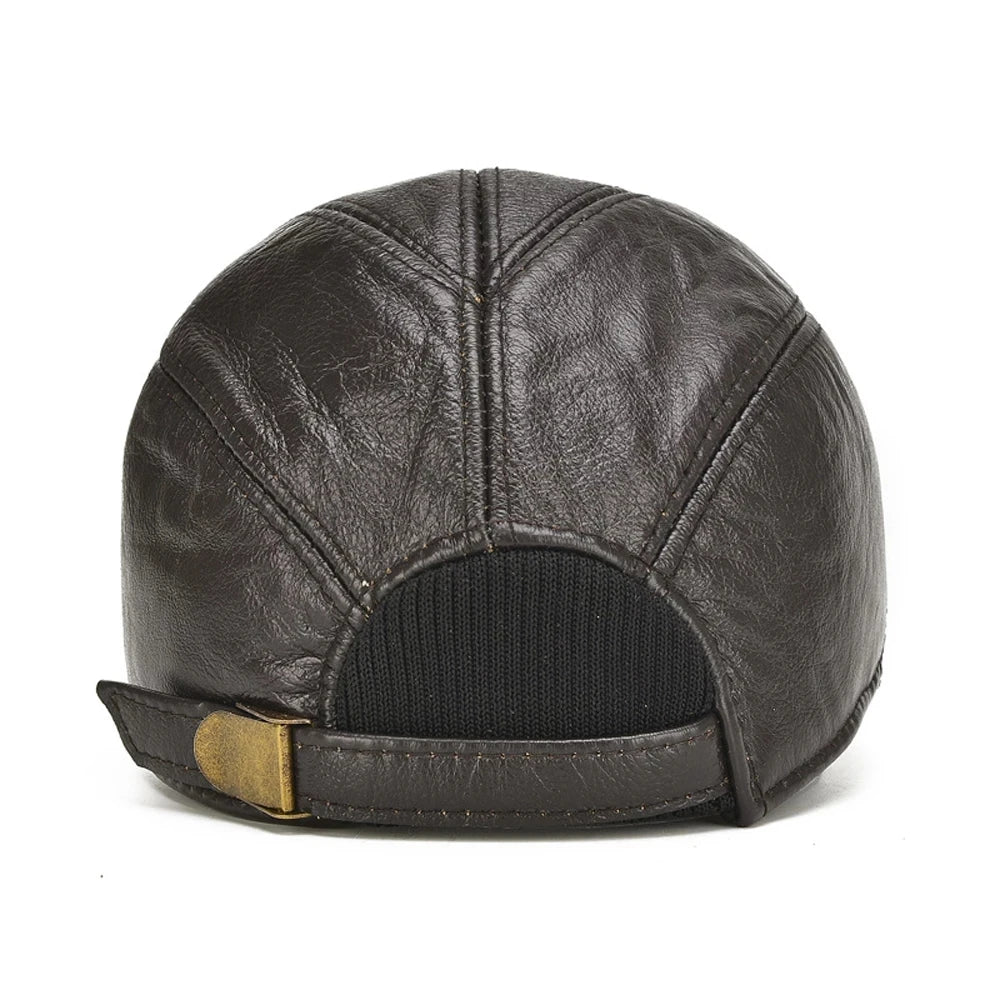 Sterling Leather Adjustable Hat