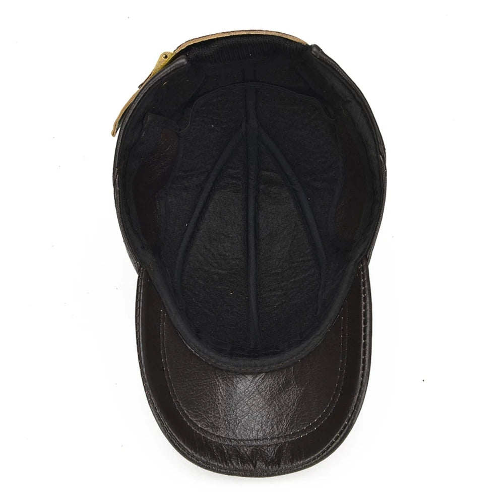 Sterling Leather Adjustable Hat