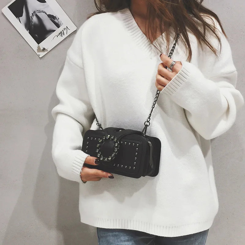 Vera Studded Crossbody Bag
