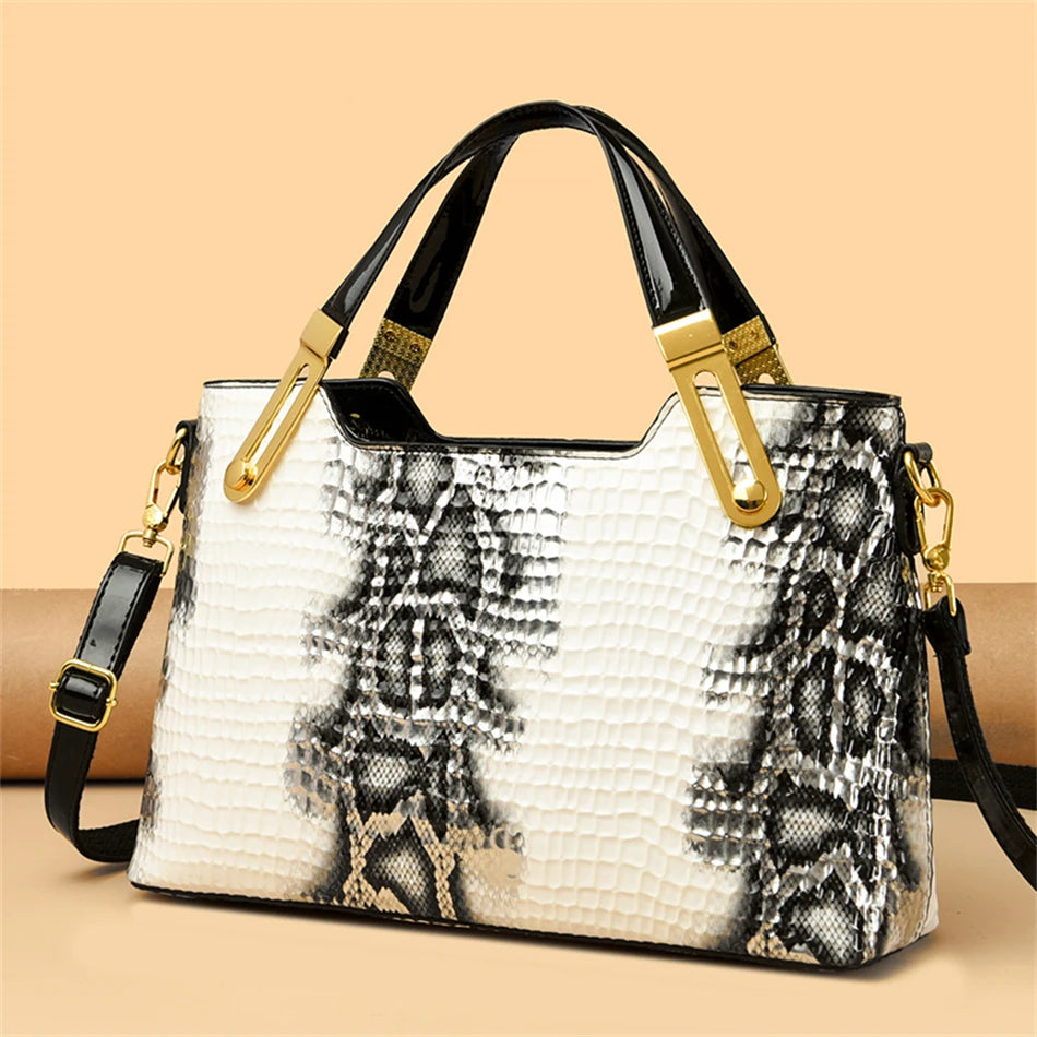 Eden Python Luxe Bag