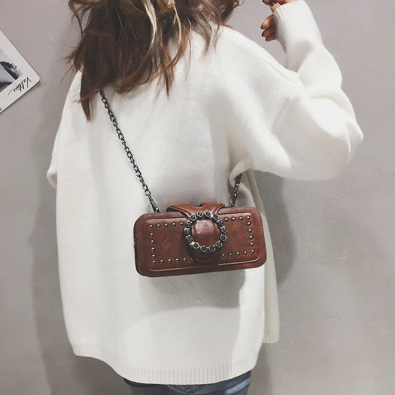 Vera Studded Crossbody Bag