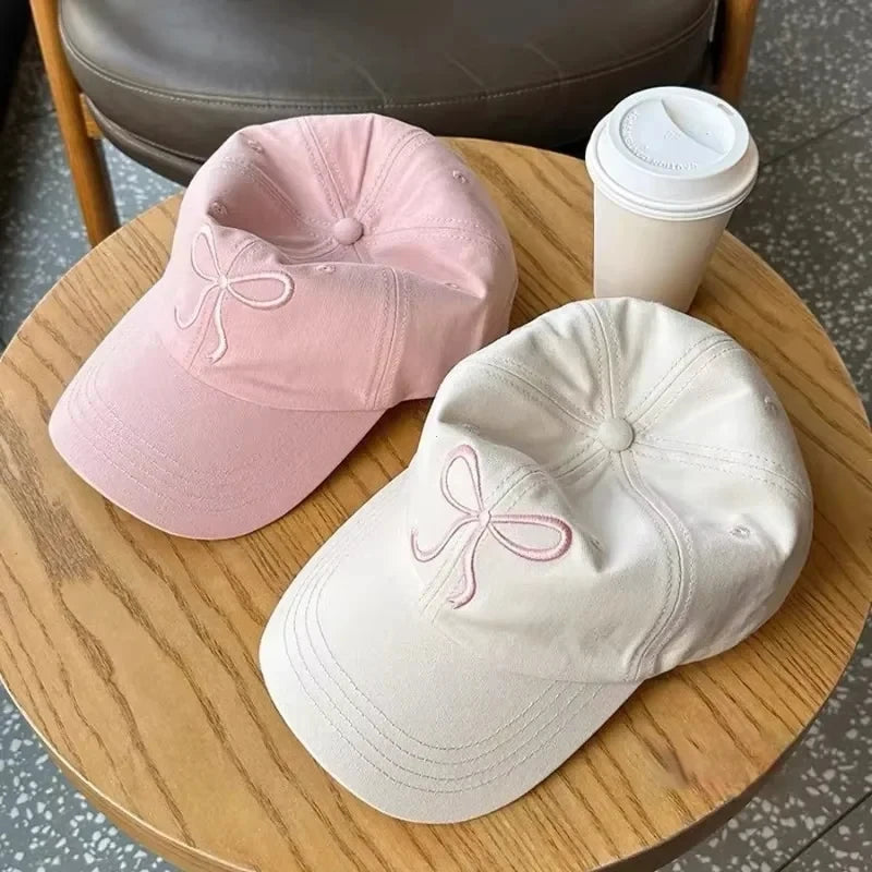 Sweet Charm Bow Adjustable Hat