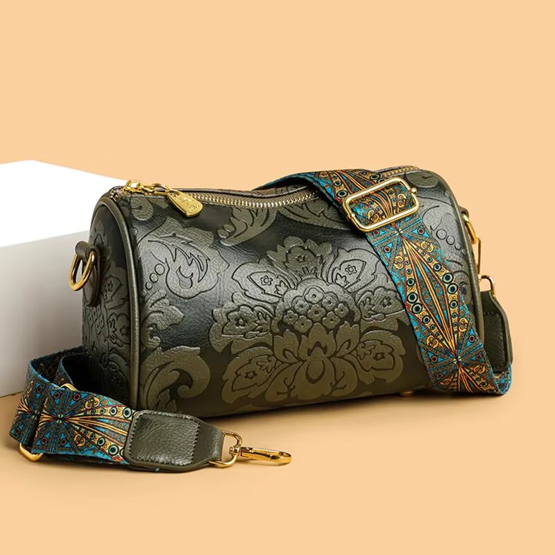 Monroe Bloom Barrel Bag