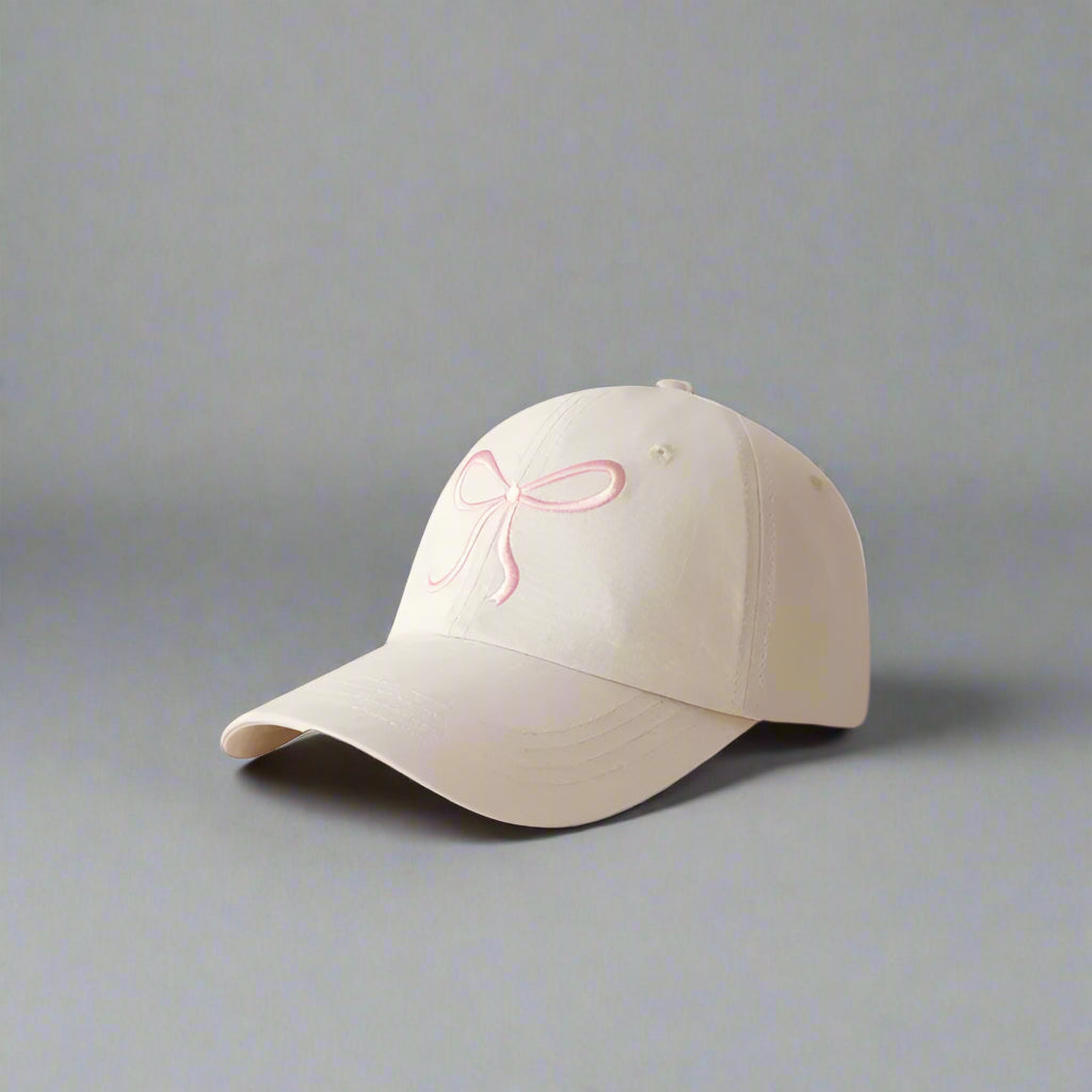 Sweet Charm Bow Adjustable Hat
