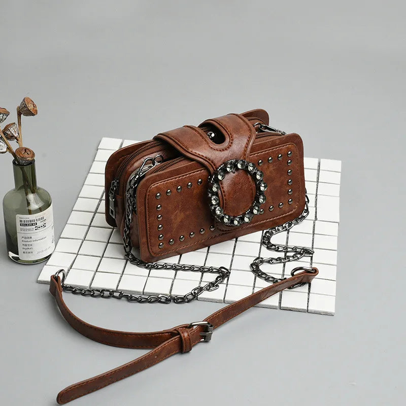 Vera Studded Crossbody Bag