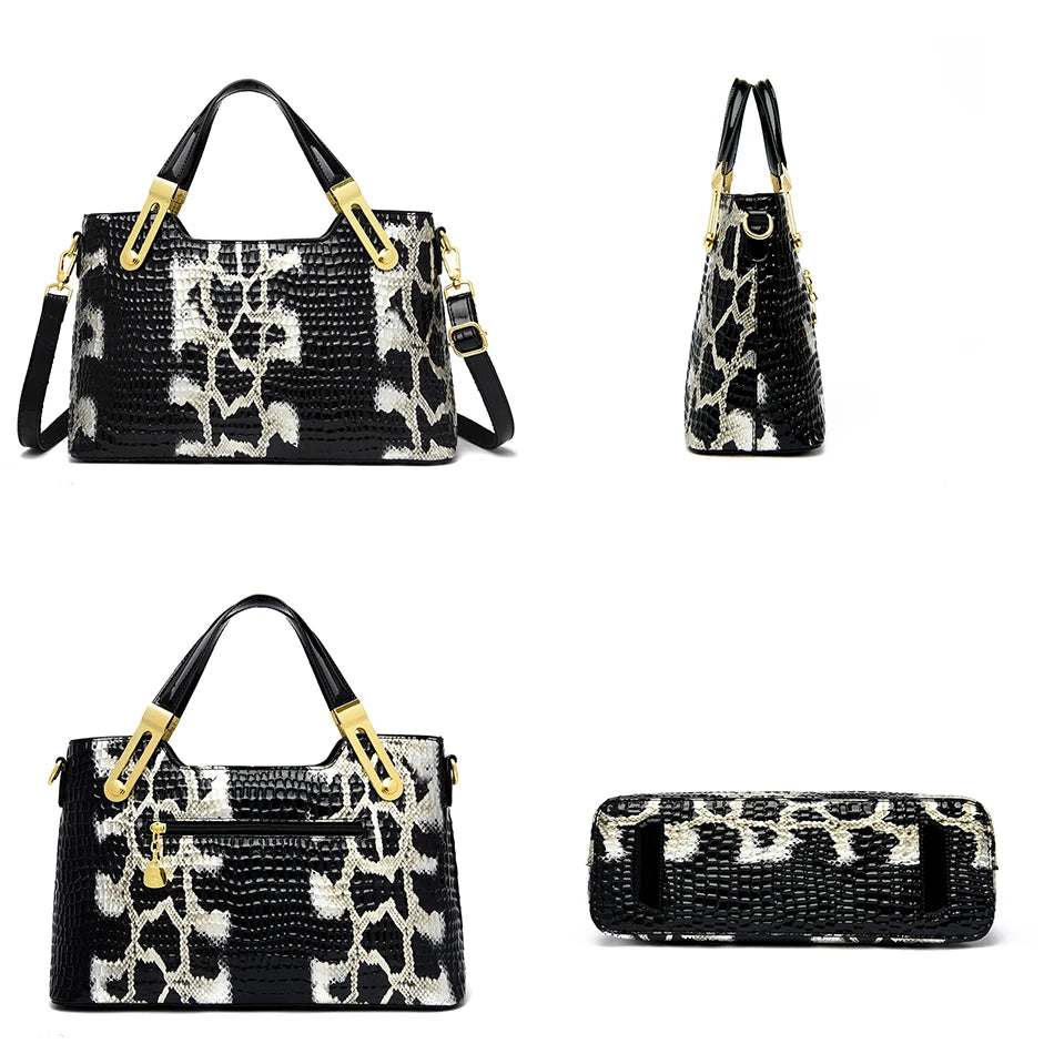 Eden Python Luxe Bag