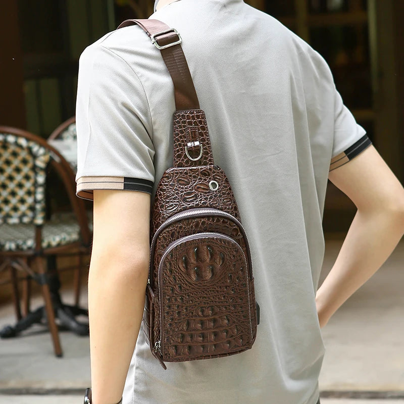 Vance Leather Crossbody Bag