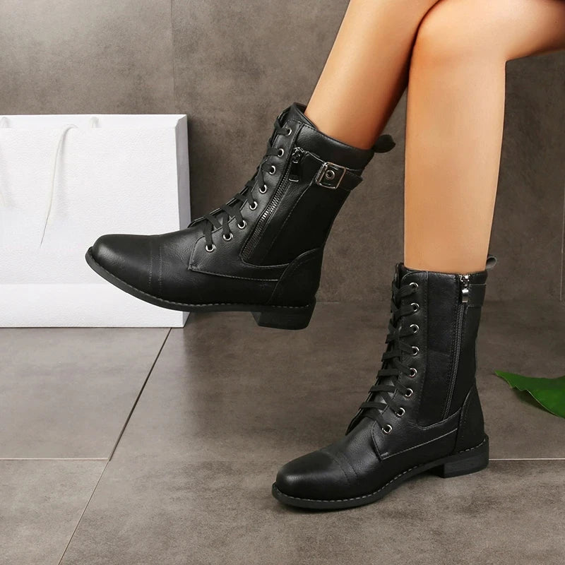 Stevie Tall Leather Boots