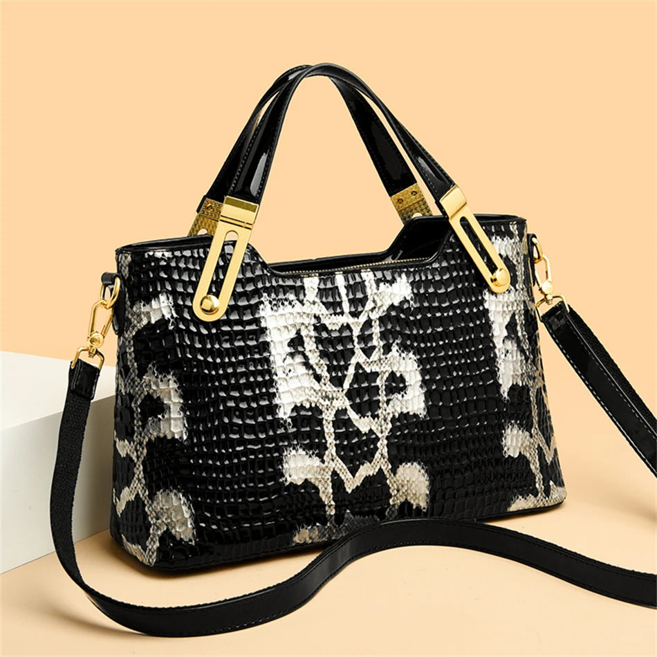 Eden Python Luxe Bag