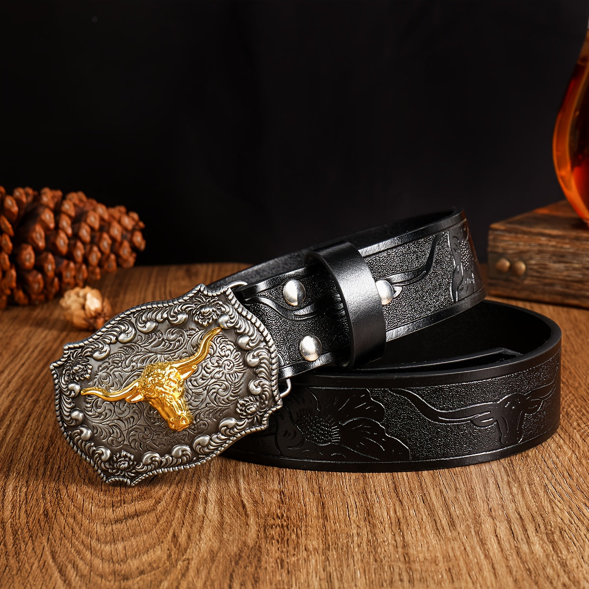 Rodeo King Western Belt Set (2pc)