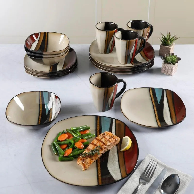 Arden Earthstone Dinner Set