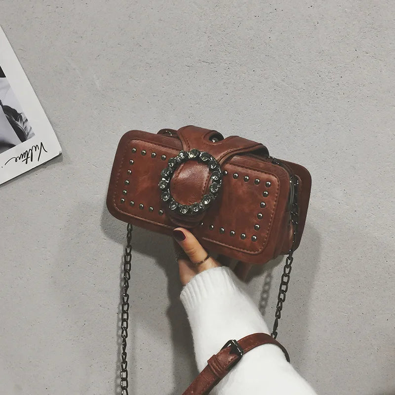 Vera Studded Crossbody Bag