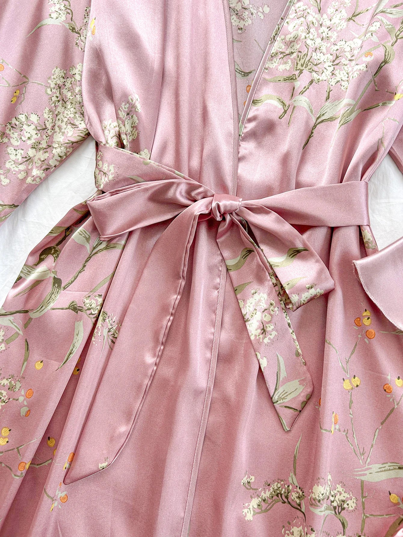 Sweet Dreams Floral Pajama Set (3pcs)