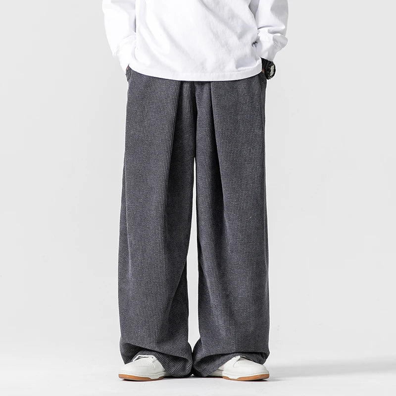 LAURO BAGGY CORDUROY PANTS