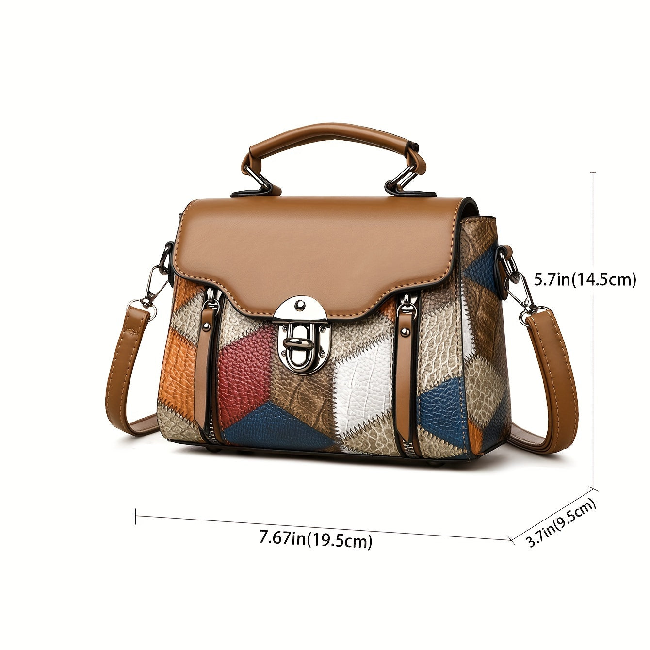 "Carmine" Leather Crossbody