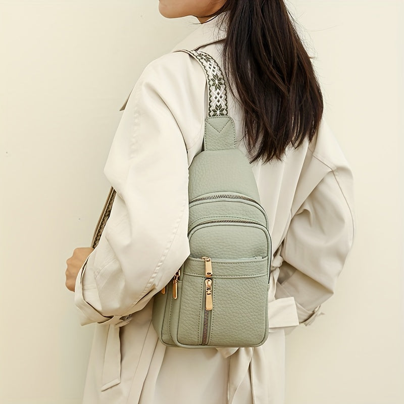 Luna Leather Crossbody Bag