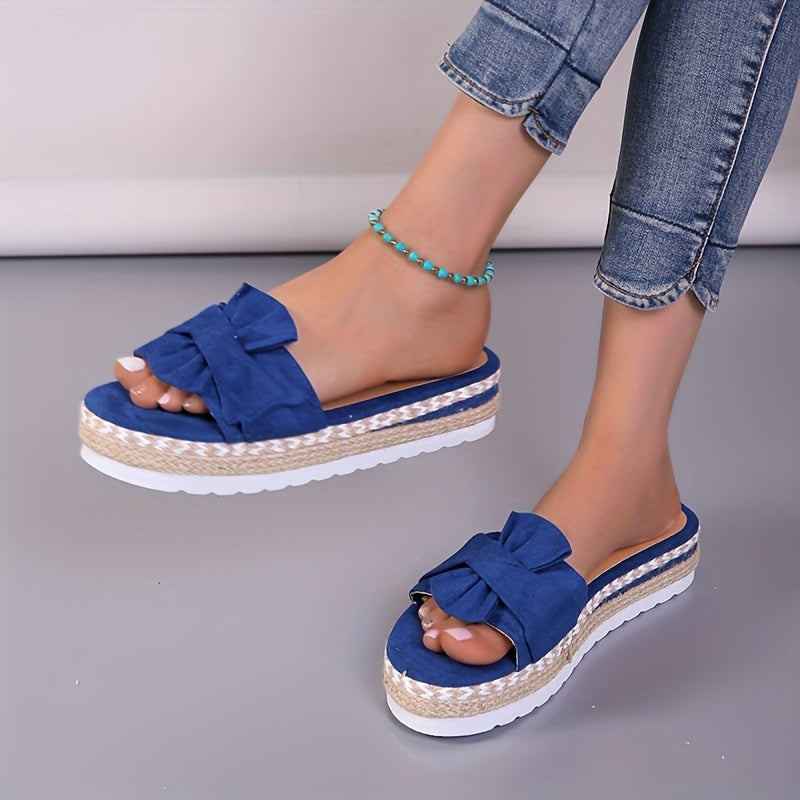 Bow Bliss Comfort Sandals