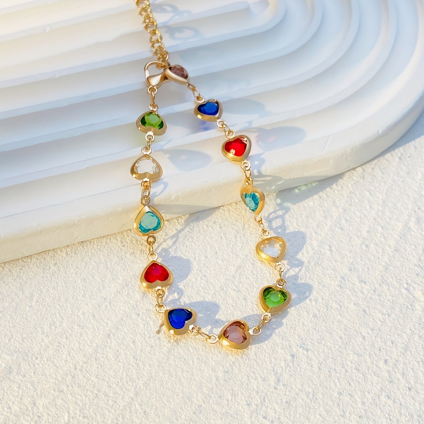 Celly Heart Charm Bracelet