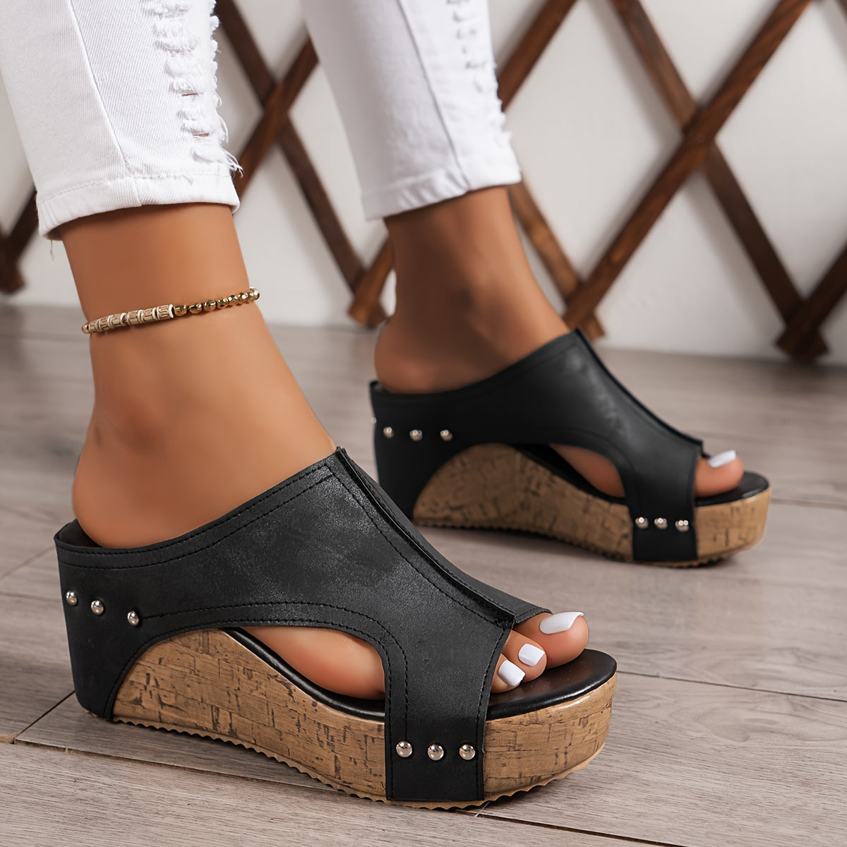 Aspen Oakheel Platform Sandals