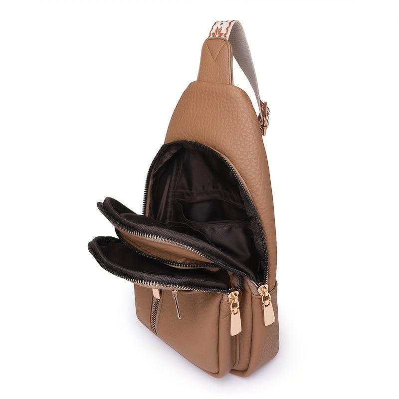 Luna Leather Crossbody Bag