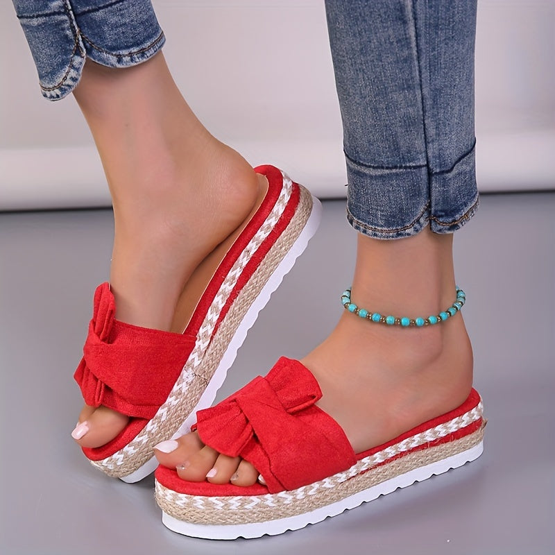 Bow Bliss Comfort Sandals