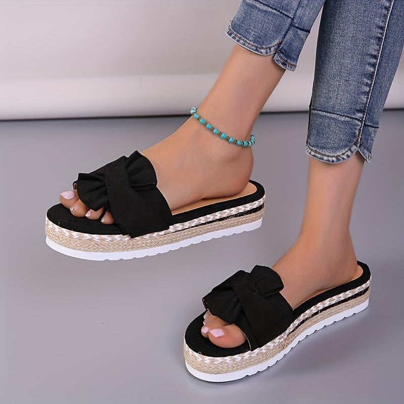 Bow Bliss Comfort Sandals